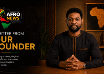 Founder, Afro News Media in a photo session