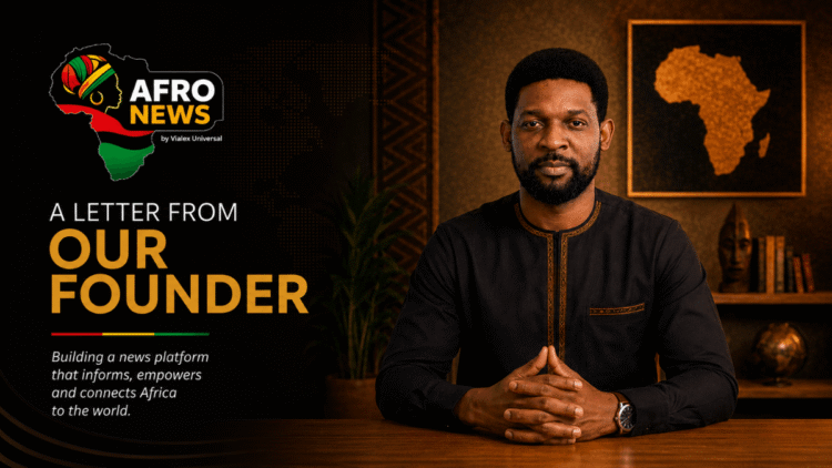 Founder, Afro News Media in a photo session