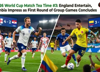 2026 World Cup Match Tea Time #3: England and Colombia Master Openers