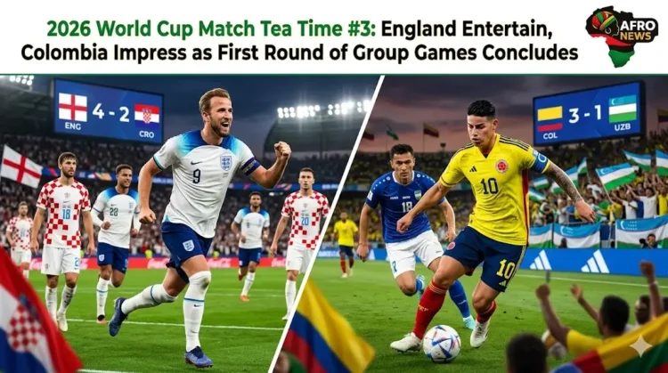 2026 World Cup Match Tea Time #3: England and Colombia Master Openers