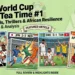 2026 World Cup Match Tea Time 1 review featuring Germany, Japan, Tunisia, and Cabo Verde highlights with the AfroNews logo.
