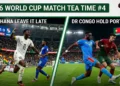 Ghana, Panama, DR congo matches