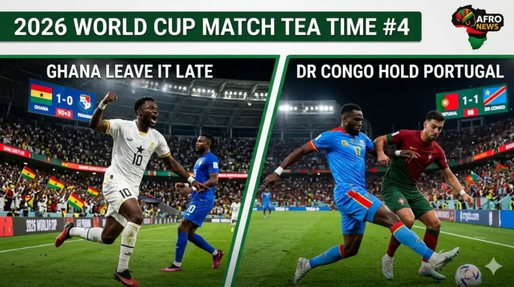 Ghana, Panama, DR congo matches