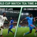 Ghana, Panama, DR congo matches