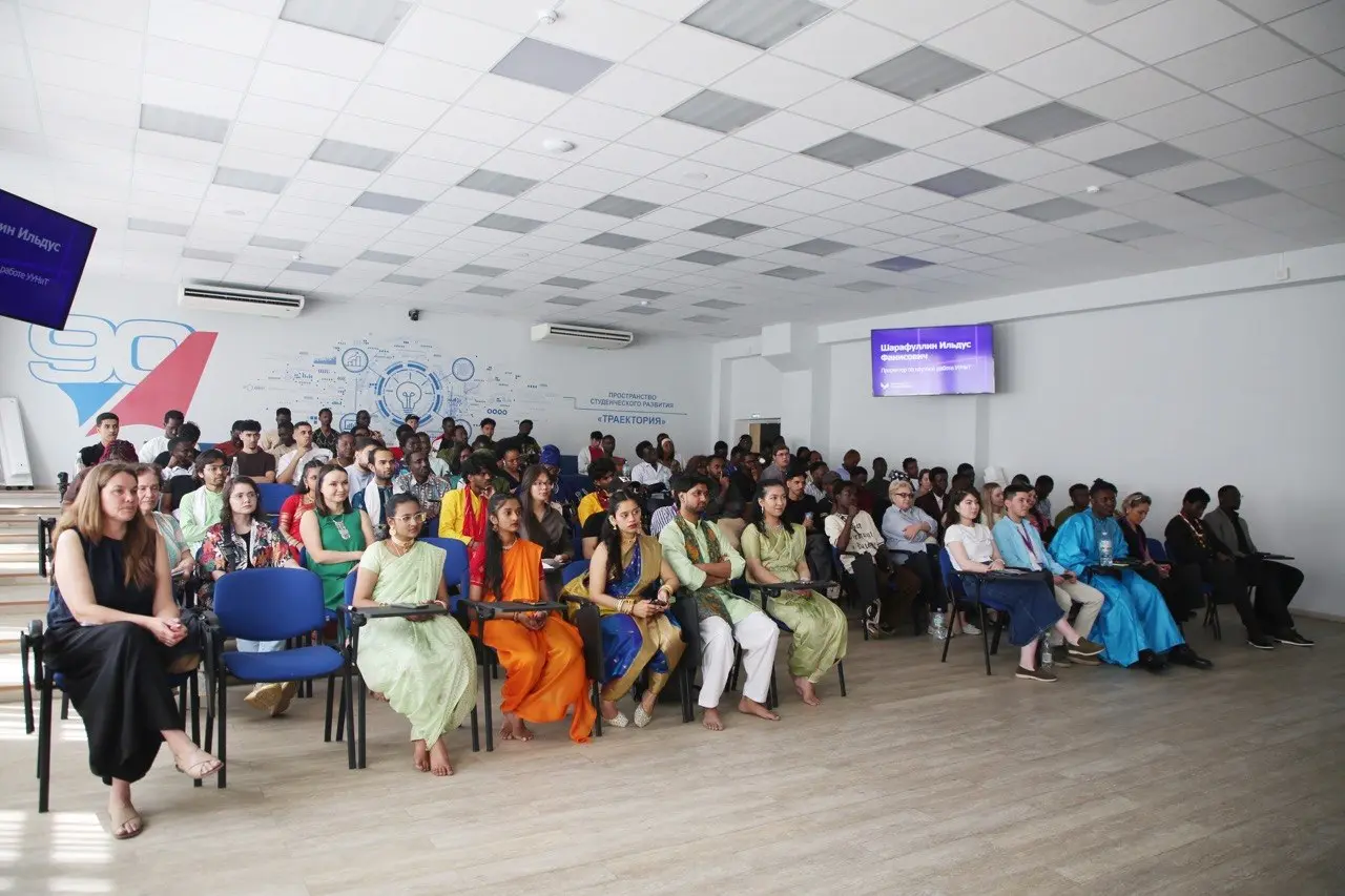 international students at Ufa University of Science and Technology