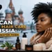 African skin and hair care in Russia during winter