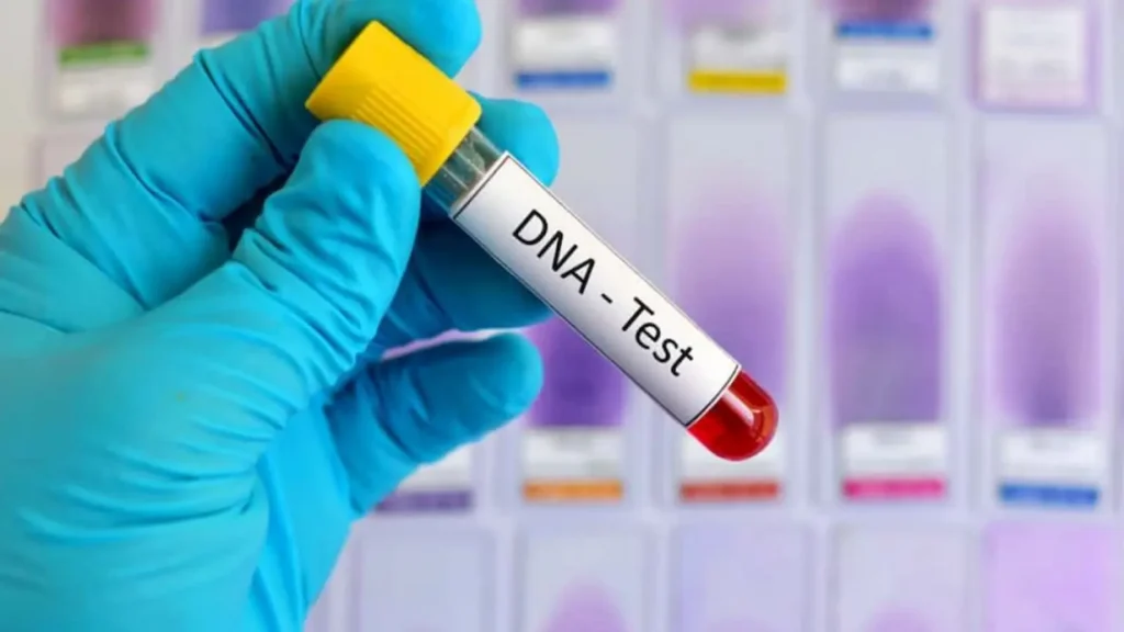 dna testing tube