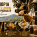 image showing an ethiopian man extracting honey