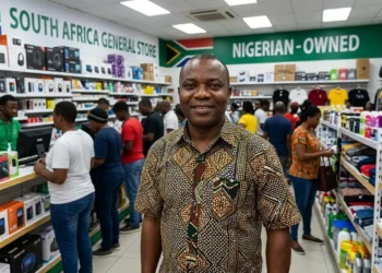 Nigerian Man Defies Shop Closure Amid Xenophobic Tensions in South Africa