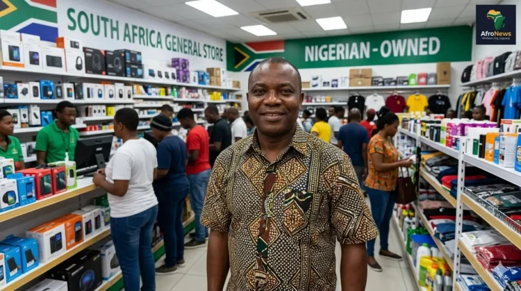 Nigerian Man Defies Shop Closure Amid Xenophobic Tensions in South Africa