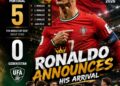 Portugal 5-0 Uzbekistan: Ronaldo Announces His Arrival