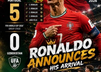 Portugal 5-0 Uzbekistan: Ronaldo Announces His Arrival