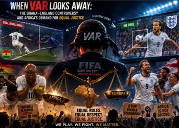 When VAR Looks Away: The Ghana-England Controversy and Africa’s Demand for Equal Justice