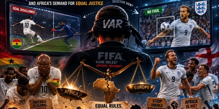 When VAR Looks Away: The Ghana-England Controversy and Africa’s Demand for Equal Justice