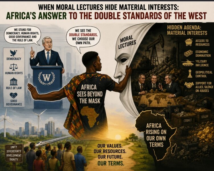 When Moral Lectures Hide Material Interests: Africa’s Answer to the Double Standards of the West