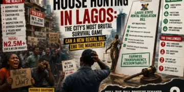 image of house hunting in Lagos and lagos state effort in controlling it