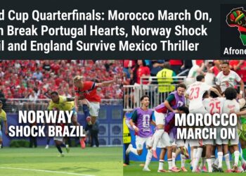 World Cup Quarterfinals: Morocco March On, Spain Break Portugal Hearts, Norway Shock Brazil and England Survive Mexico Thriller