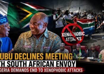 Tinubu Declines Meeting with South African Envoy as Nigeria Demands End to Xenophobic Attacks