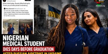 Nigerian Medical Student Dies Days Before Graduation After Russian Airstrike in Ukraine