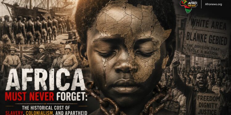 AFRICA MUST NEVER FORGET: THE HISTORICAL COST OF SLAVERY, COLONIALISM, AND APARTHEID