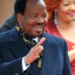 image of president Biya and wife