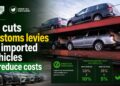 FG cuts Customs levies on imported vehicles to reduce costs