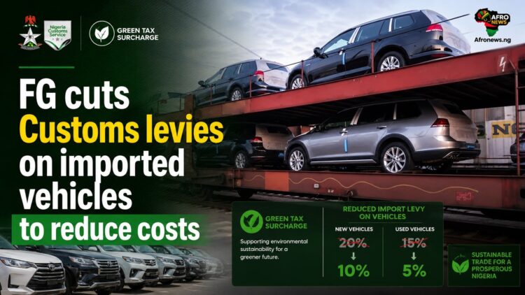 FG cuts Customs levies on imported vehicles to reduce costs