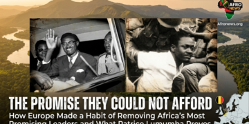 THE PROMISE THEY COULD NOT AFFORD How Europe Made a Habit of Removing Africa’s Most Promising Leaders and What Patrice Lumumba Proves