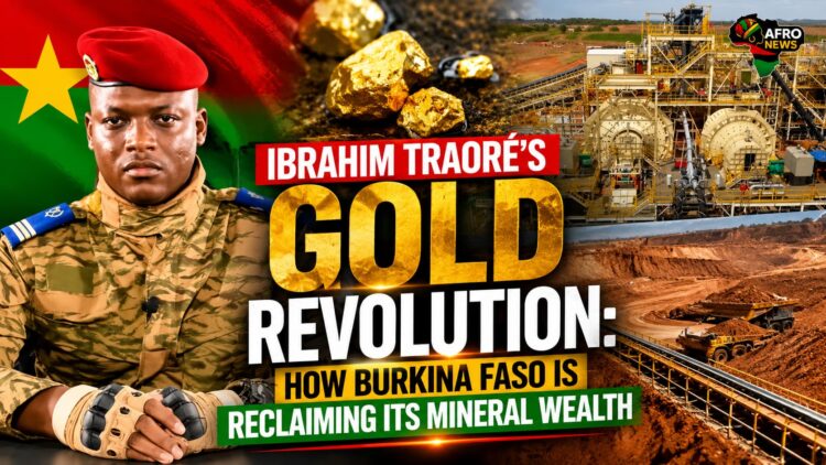 Ibrahim Traoré’s Gold Revolution: How Burkina Faso Is Reclaiming Its Mineral Wealth