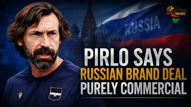 pirlo responding to Russian brand deal