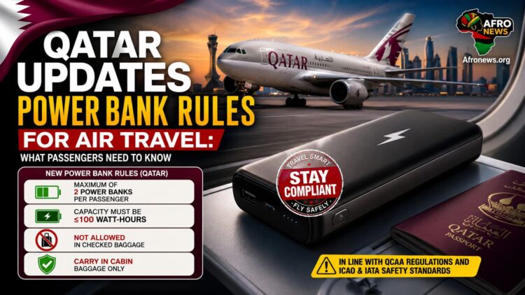 Qatar Updates Power Bank Rules for Air Travel: What Passengers Need to Know