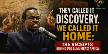 THEY CALLED IT DISCOVERY. WE CALLED IT HOME: THE RECEIPTS BEHIND PLO LUMUMBA’S AFRICA