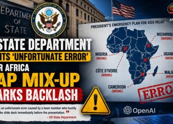 US State Department Admits ‘Unfortunate Error’ After Africa Map Mix-Up Sparks Backlash