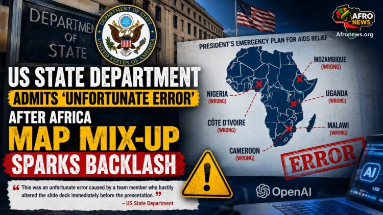 US State Department Admits ‘Unfortunate Error’ After Africa Map Mix-Up Sparks Backlash