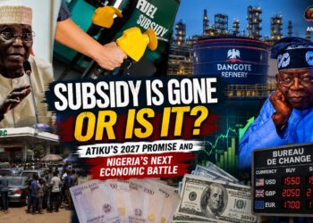 Subsidy Is Gone  Or Is It? Atiku’s 2027 Promise and Nigeria’s Next Economic Battle