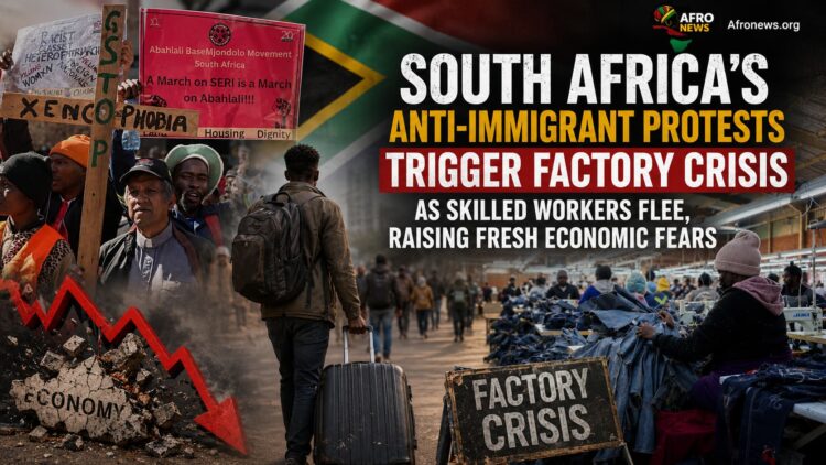 South Africa’s Anti-Immigrant Protests Leave Factories Scrambling for Workers as Economic Costs Mount