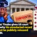 Tinubu Gives Four Reasons US Court Should Keep His FBI, DEA Records Secret
