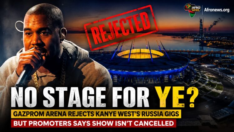No Stage for Ye? Gazprom Arena Rejects Kanye West’s Russia Gigs