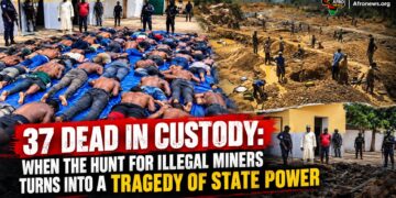37 DEAD IN CUSTODY: WHEN THE HUNT FOR ILLEGAL MINERS TURNS INTO A TRAGEDY OF STATE POWER