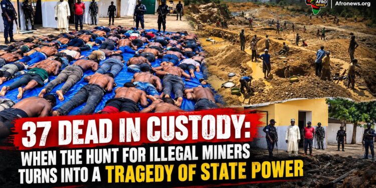37 DEAD IN CUSTODY: WHEN THE HUNT FOR ILLEGAL MINERS TURNS INTO A TRAGEDY OF STATE POWER