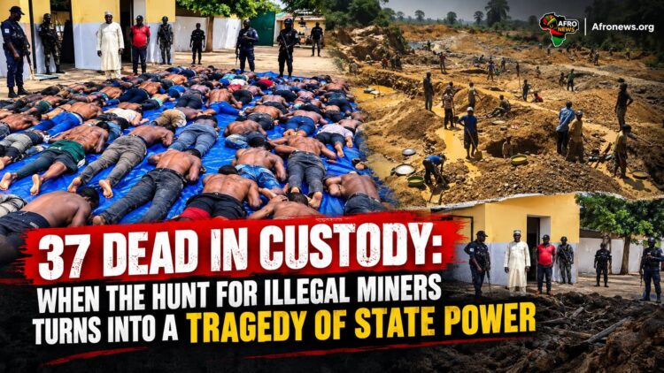 37 DEAD IN CUSTODY: WHEN THE HUNT FOR ILLEGAL MINERS TURNS INTO A TRAGEDY OF STATE POWER