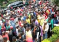 Burundi living in Kenya at their embassy ready to exit the country