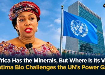 Sierra Leone’s First Lady Fatima Maada Bio challenges Africa’s exclusion from the UN Security Council and questions a global system