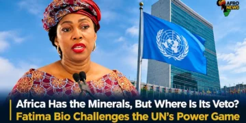 Sierra Leone’s First Lady Fatima Maada Bio challenges Africa’s exclusion from the UN Security Council and questions a global system