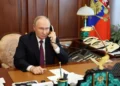 Putin on an hour call with Trump on Russia/Ukraine war