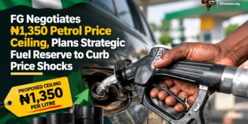 FG Negotiates ₦1,350 Petrol Price Ceiling, Plans Strategic Fuel Reserve to Curb Price Shocks