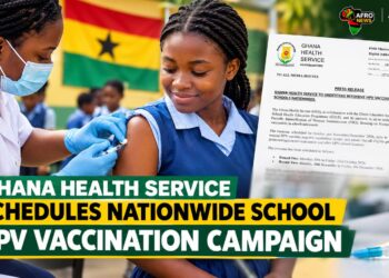 Ghana Health Service Schedules Nationwide School HPV Vaccination Campaign