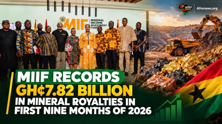MIIF Records GH¢7.82 Billion in Mineral Royalties in First Nine Months of 2026