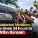 NYSC Abducted Members: Parents Given 24 Hours to Raise N1bn Ransom