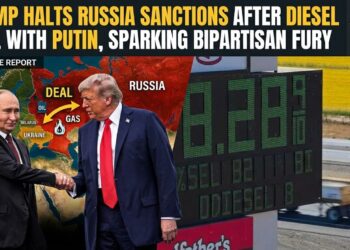 TRUMP HALTS RUSSIA SANCTIONS AFTER DIESEL DEAL WITH PUTIN, SPARKING BIPARTISAN FURY